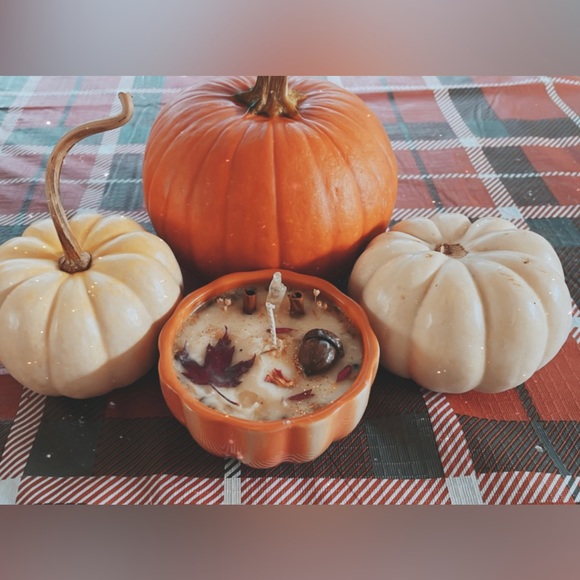 ℙ𝐮𝗺𝐩𝐤𝐢𝐧 𝕊𝐩𝐢𝐜𝐞 ℂ𝐫𝐲𝐬𝐭𝐚𝐥 𝕄𝐚𝐧𝐢𝐟𝐞𝐬𝐭𝐚𝐭𝐢𝗼𝐧 ℂ𝐚𝐧𝐝𝐥𝐞𝐬 - Picture 2 of 8